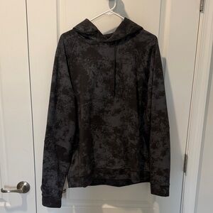lululemon athletica Charcoal and Black Patterned Hoodie